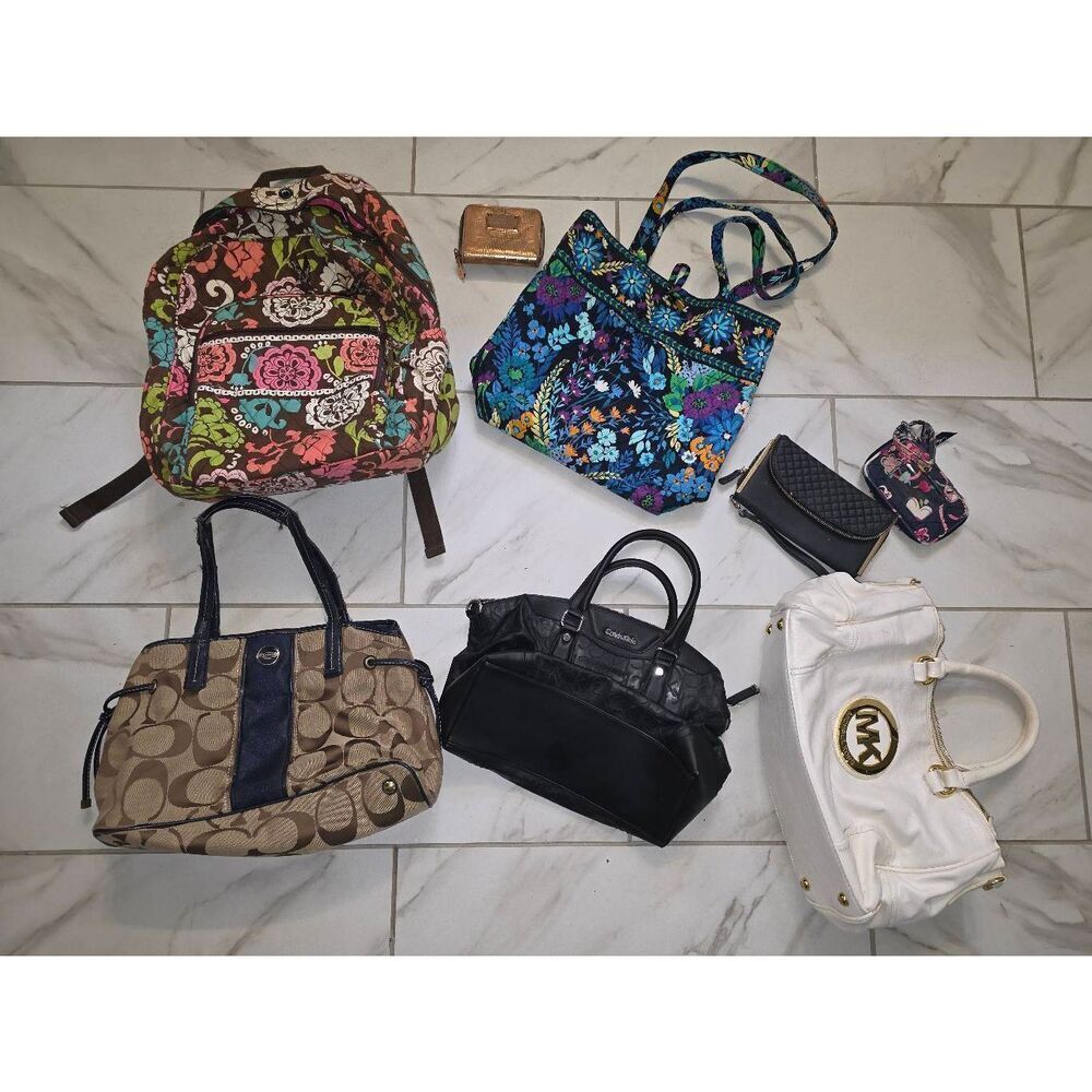 Coach, Michael Kors, Vera Bradley, Calvin Klein Bags & Wallets